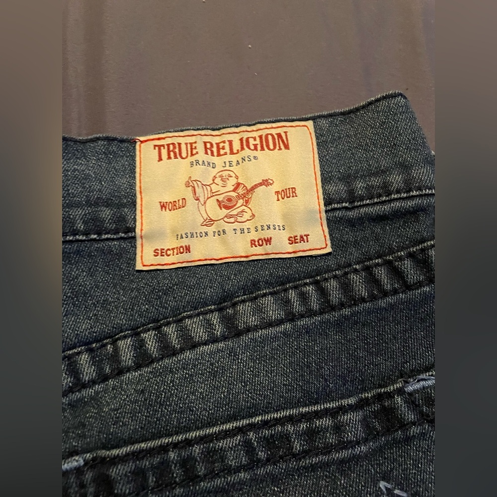 True Religion Ricky Relaxed Straight Jeans Size 34x34 - Picture 6 of 6